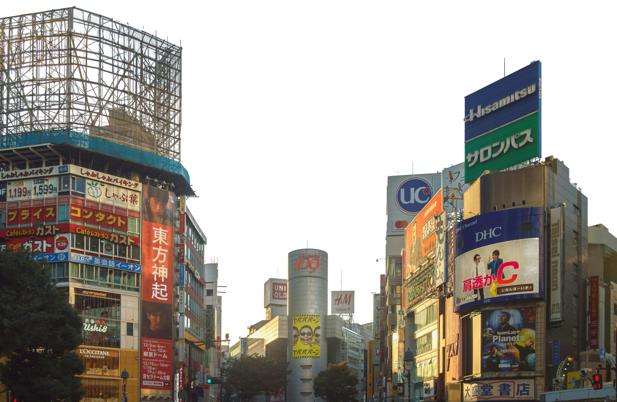 Picture of the Shibuya crossing